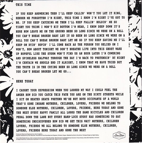 Sleater-Kinney : This Time / Here Today (7", RSD, Single, Ltd, Red)