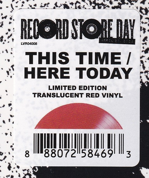Sleater-Kinney : This Time / Here Today (7", RSD, Single, Ltd, Red)