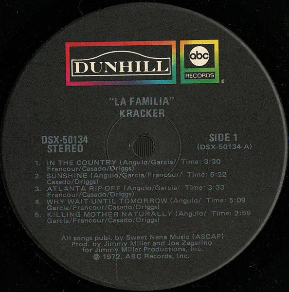 Kracker : La Familia (LP, Album, Hol)