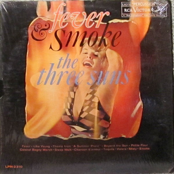 The Three Suns : Fever And Smoke (LP, Album, Mono)