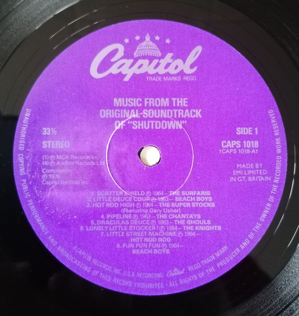 Various : Shut Down (LP, Comp)