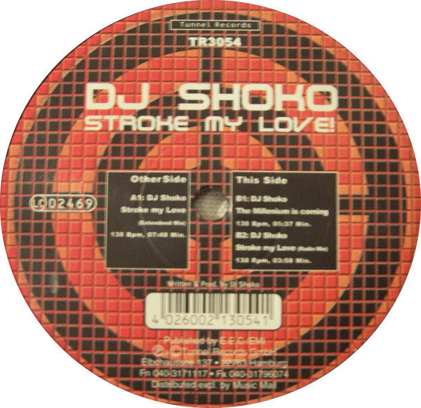 DJ Shoko : Stroke My Love (12")