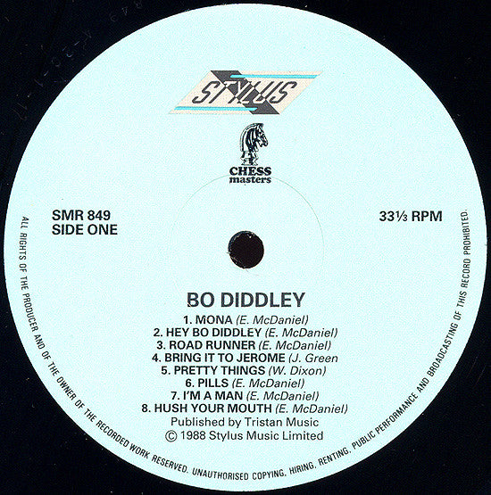 Bo Diddley : Bo Diddley (LP, Comp, Mono)