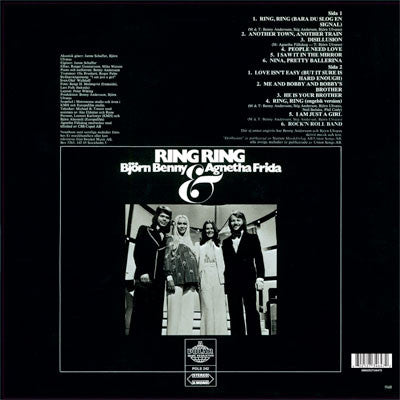 Björn Benny & Agnetha Frida* : Ring Ring (LP, Album, RE, RM, 180)