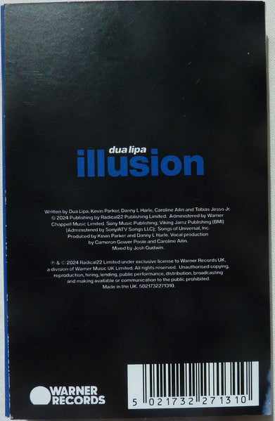 Dua Lipa : Illusion (Cass, Single)