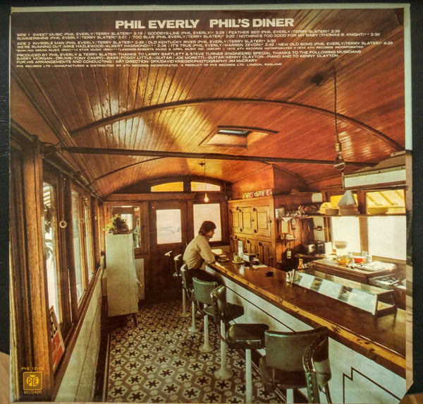 Phil Everly : Phil's Diner (LP, Album, Ter)
