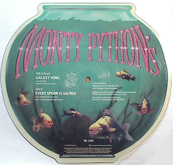 Monty Python : Galaxy Song (7", Shape, Pic)