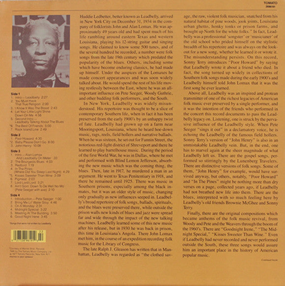 Various : A Tribute To Leadbelly (2xLP, RE)