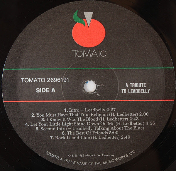 Various : A Tribute To Leadbelly (2xLP, RE)