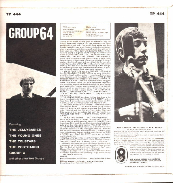 Various : Group 64 (LP, Album, Mono, Club)