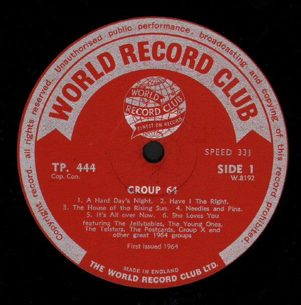 Various : Group 64 (LP, Album, Mono, Club)