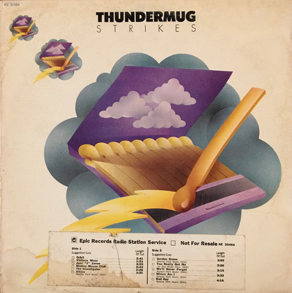 Thundermug : Thundermug Strikes (LP, Comp)