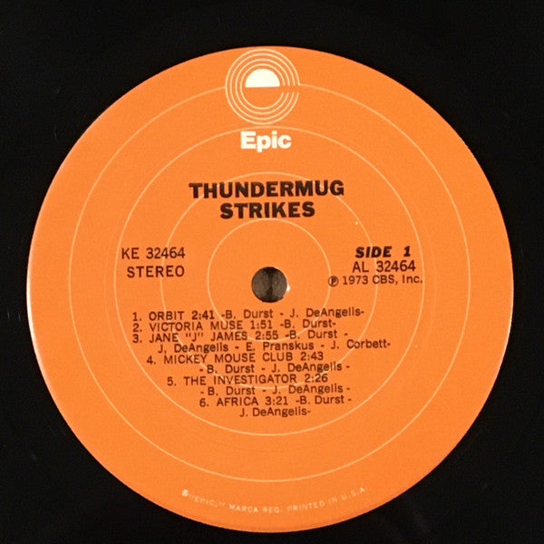 Thundermug : Thundermug Strikes (LP, Comp)