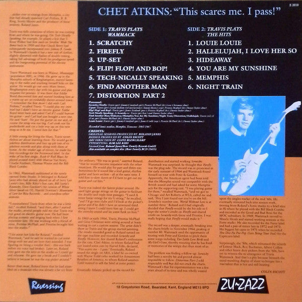 Travis Wammack : Scr-Scr-Scratchy! (LP, Comp)
