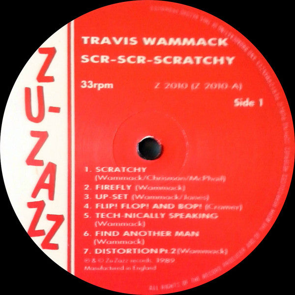 Travis Wammack : Scr-Scr-Scratchy! (LP, Comp)