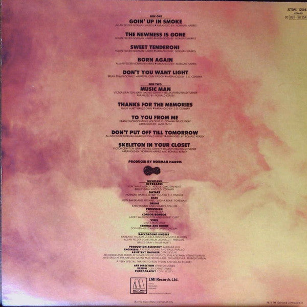 Eddie Kendricks : Goin' Up In Smoke (LP, Album)
