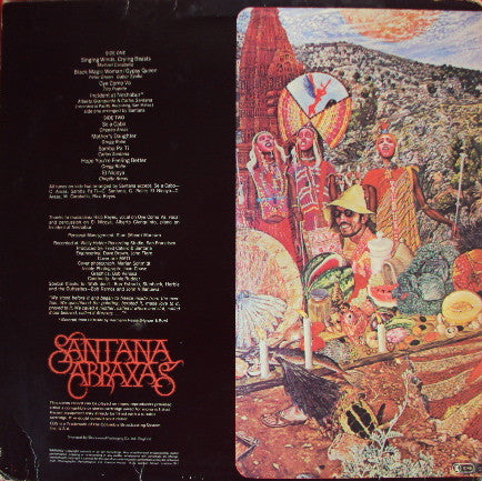 Santana : Abraxas (LP, Album, RE)