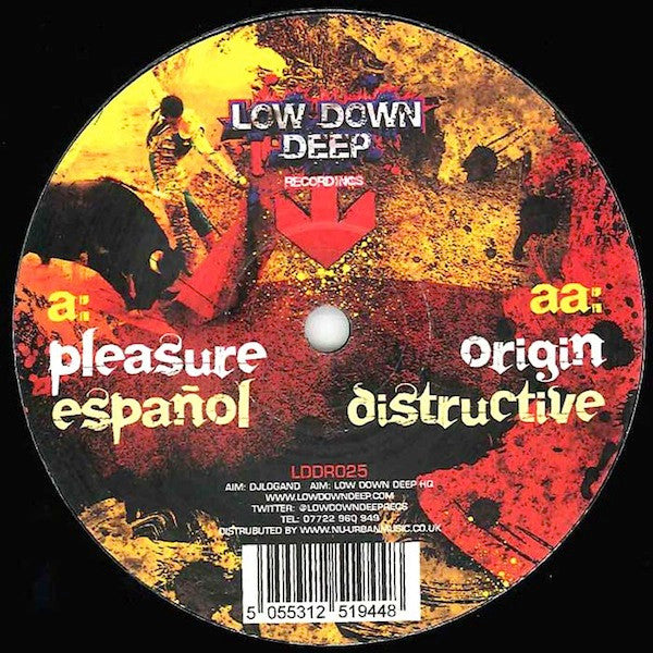 Pleasure* / Origin* : Espanol / Distructive (12")