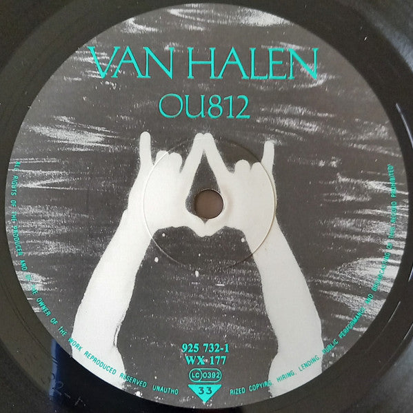 Van Halen : OU812 (LP, Album, RSA)