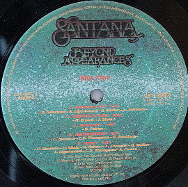 Santana : Beyond Appearances (LP, Album)
