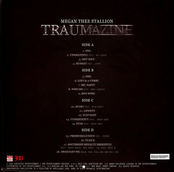 Megan Thee Stallion : Traumazine (2xLP, Album)