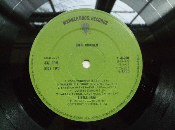 Little Feat : Dixie Chicken (LP, Album, Gre)