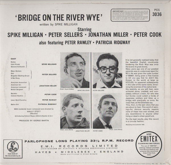 Milligan*, Cook*, Miller*, Sellers* : Bridge On The River Wye (LP)