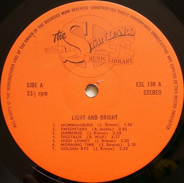 Various : Light And Bright (LP)