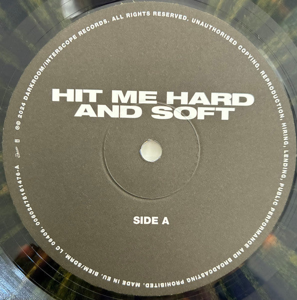 Billie Eilish : Hit Me Hard And Soft (LP, Album, RE, S/Edition, Blu)