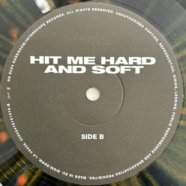 Billie Eilish : Hit Me Hard And Soft (LP, Album, RE, S/Edition, Blu)