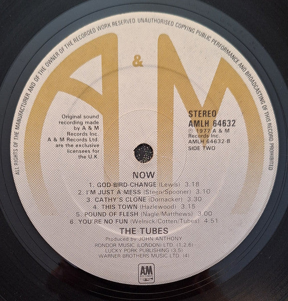 The Tubes : Now (LP, Album)