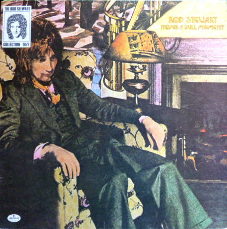 Rod Stewart : Never A Dull Moment (LP, Album, RE)