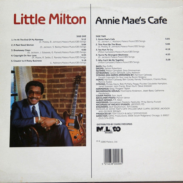 Little Milton : Annie Mae's Cafe (LP, Album)