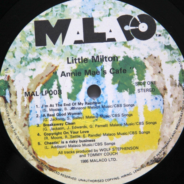 Little Milton : Annie Mae's Cafe (LP, Album)