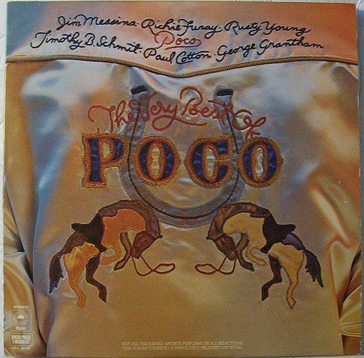 Poco (3) : The Very Best Of Poco (2xLP, Comp, Yel)