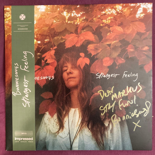 Bonniesongs : Strangest Feeling (LP, Album, Ltd, cle)