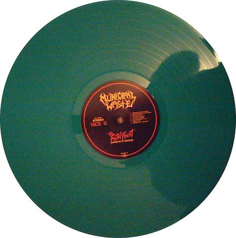 Municipal Waste : The Fatal Feast (Waste In Space) (LP, Album, Gre)
