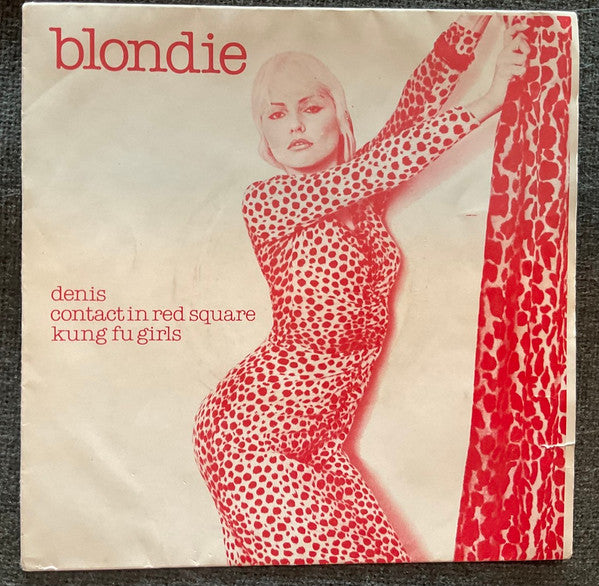 Blondie : Denis (7", Single, Whi)