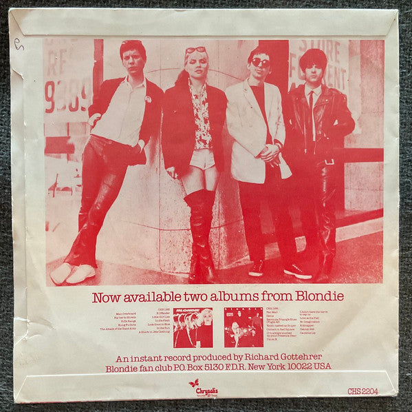 Blondie : Denis (7", Single, Whi)