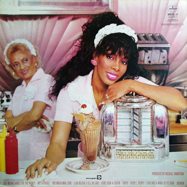 Donna Summer : She Works Hard For The Money (LP, Album)