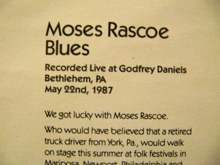 Moses Rascoe : Blues (LP, Album)