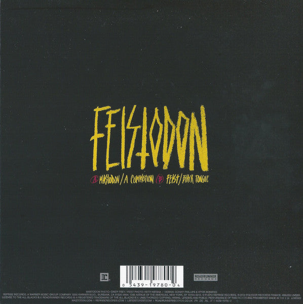 Mastodon / Feist : Feistodon (7", Ltd)