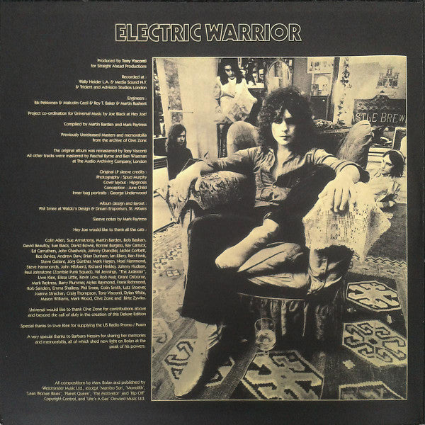 T. Rex : Electric Warrior (2xLP, Album, RE, RM, Gat)