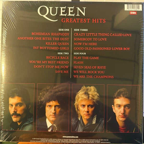 Queen : Greatest Hits (2xLP, Comp, RE, RM, Gat)