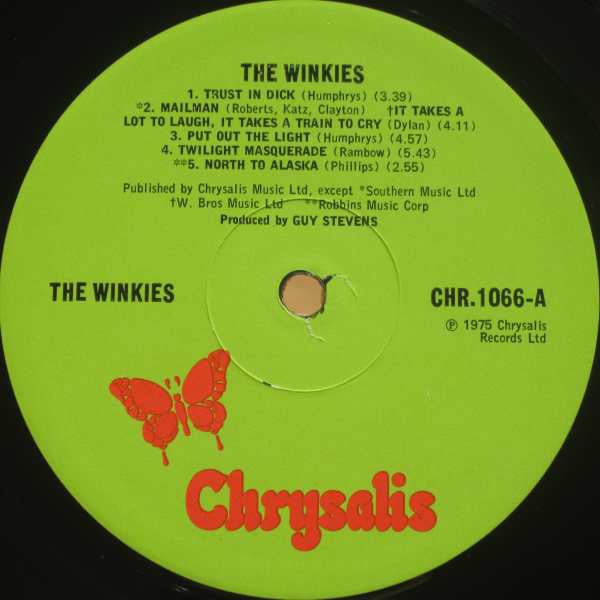 The Winkies : The Winkies (LP, Album)