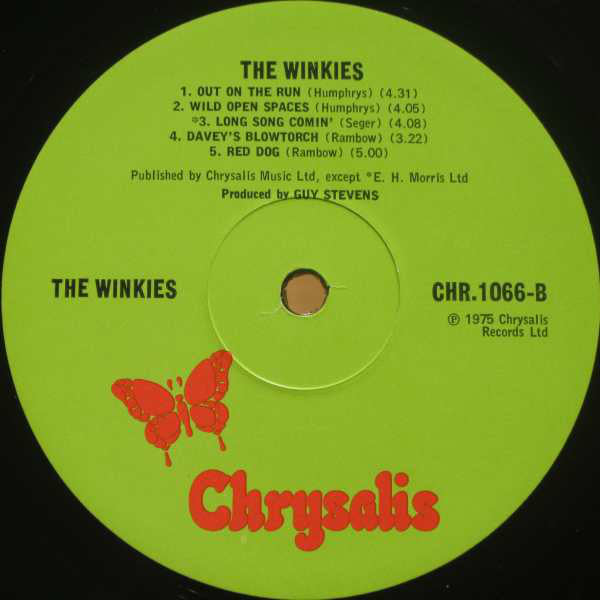 The Winkies : The Winkies (LP, Album)