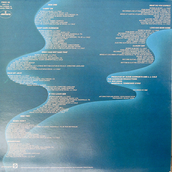 J.J. Cale : Shades (LP, Album, RE)