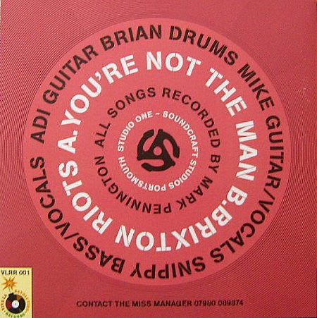 Archive 45 : You're Not The Man (7")