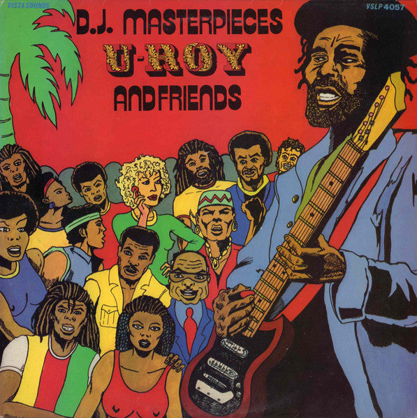 Various : D.J. Masterpieces U-Roy And Friends (LP)