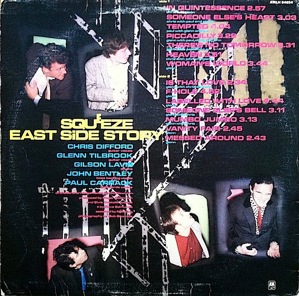 Squeeze (2) : East Side Story (LP, Album)